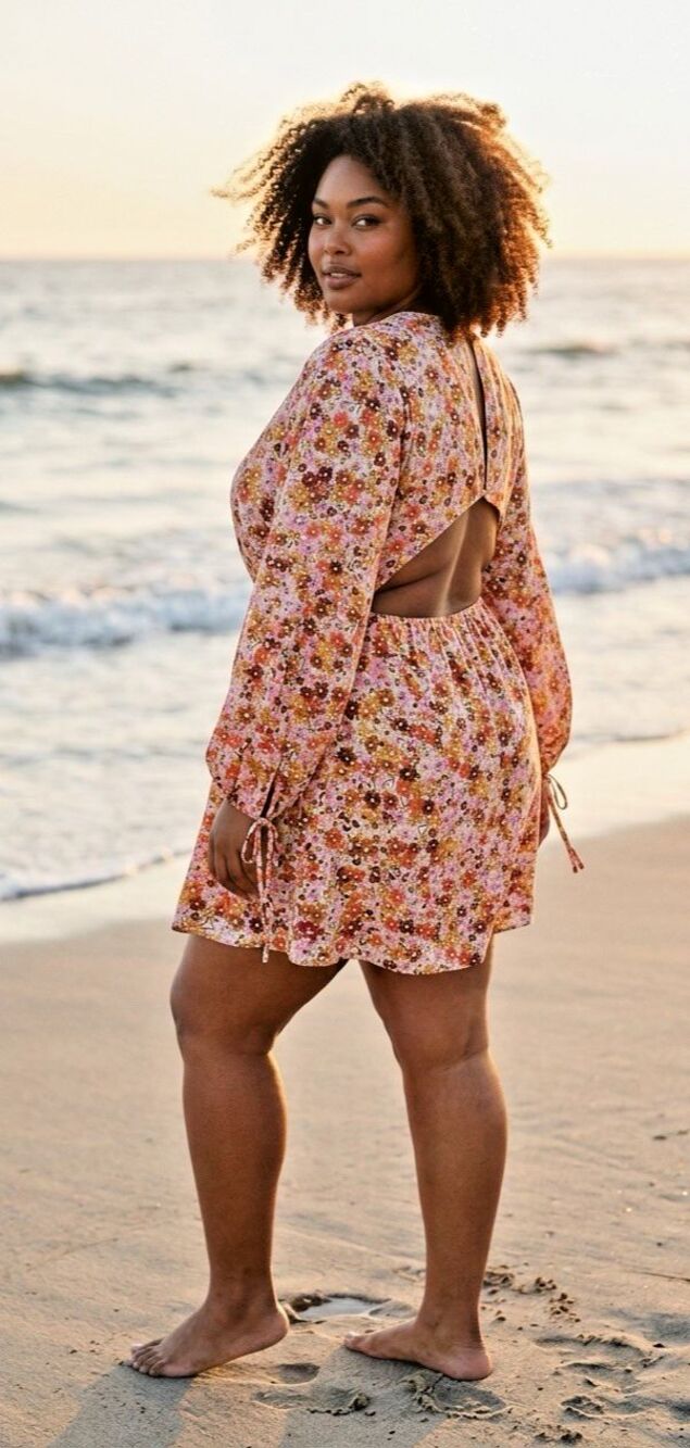 NWT ShowPo mini long sleeve floral party summer dress US 16 coquette cottagecore